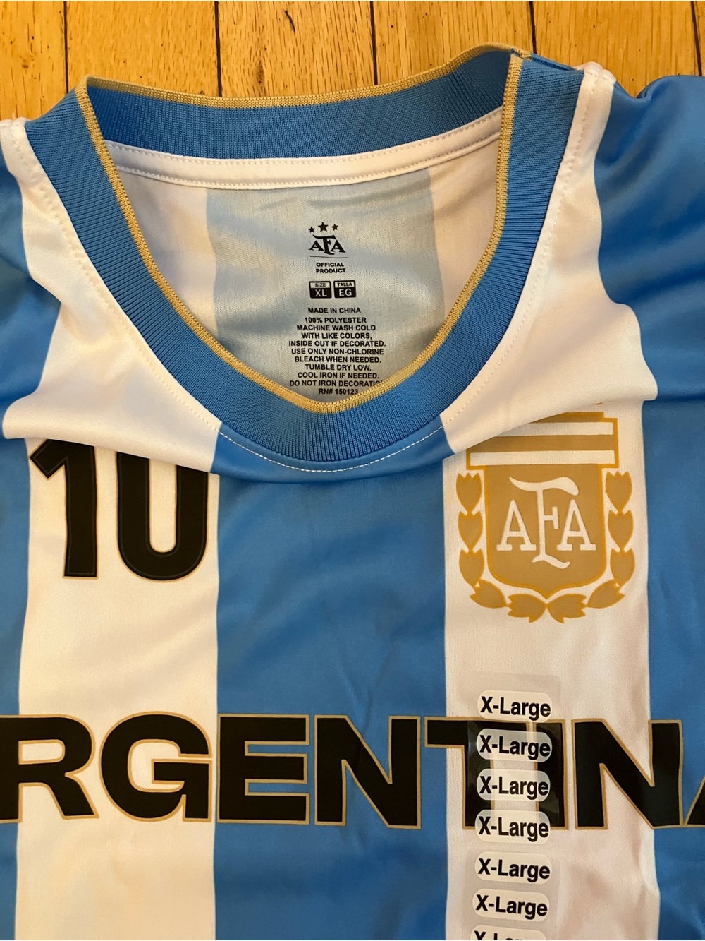 FIFA 2026 Argentina Messi Soccer Jersey New with tags - Picture 5 of 7